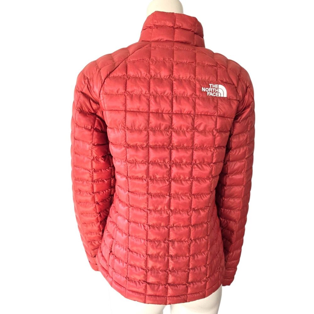 The North Face Womens Thermoball Puffer Jacket Medium Mars Dust Lightweight  NWT - Picture 4 of 14